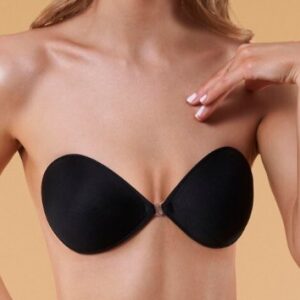 Priklijuojama liemenėlė – Julimex BS-02 (Juoda spalva)