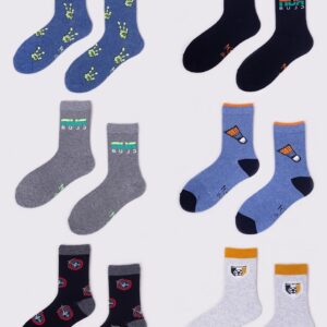 Kojinės - Yoclub Jazzy Girls SKA-0006C - 6 vnt.