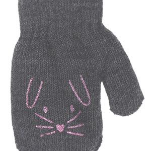 Vaikiškos pirštinės - Rak R-115DB - Pilkos (10 cm)