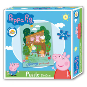 Peppa Pig dėlionė – Namelis medyje (50 detalių)