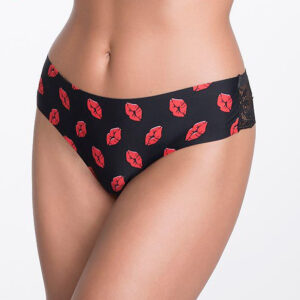 Moteriškos kelnaitės – Julimex (Tanga Lips Black)