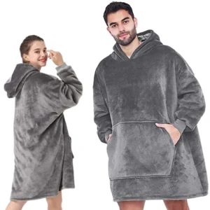 Šiltas pledas-džemperis - Huggle 2IN1 15910_SZ Grey